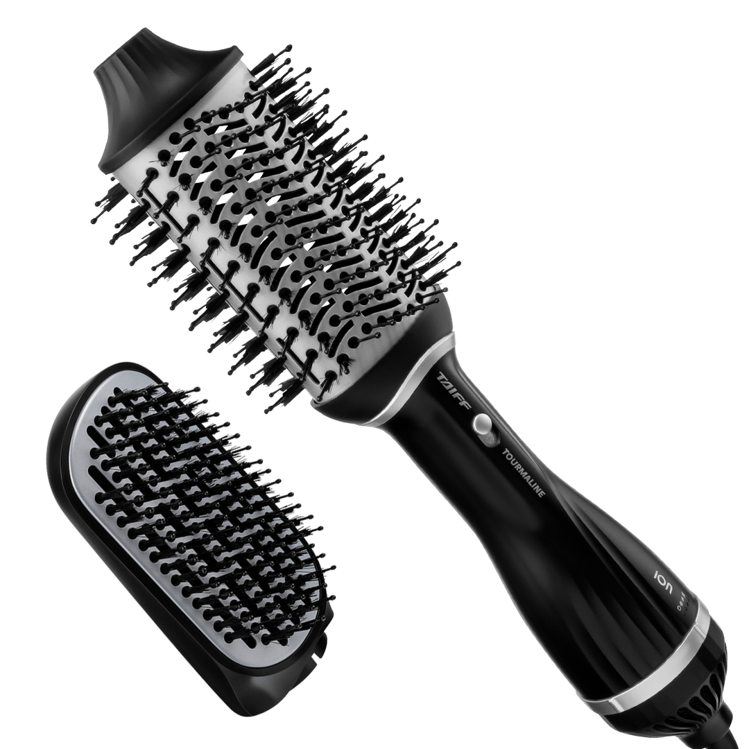 Kit Escova Secadora Tourmaline e Refil Escova Raquete 127V - Alise e Modele